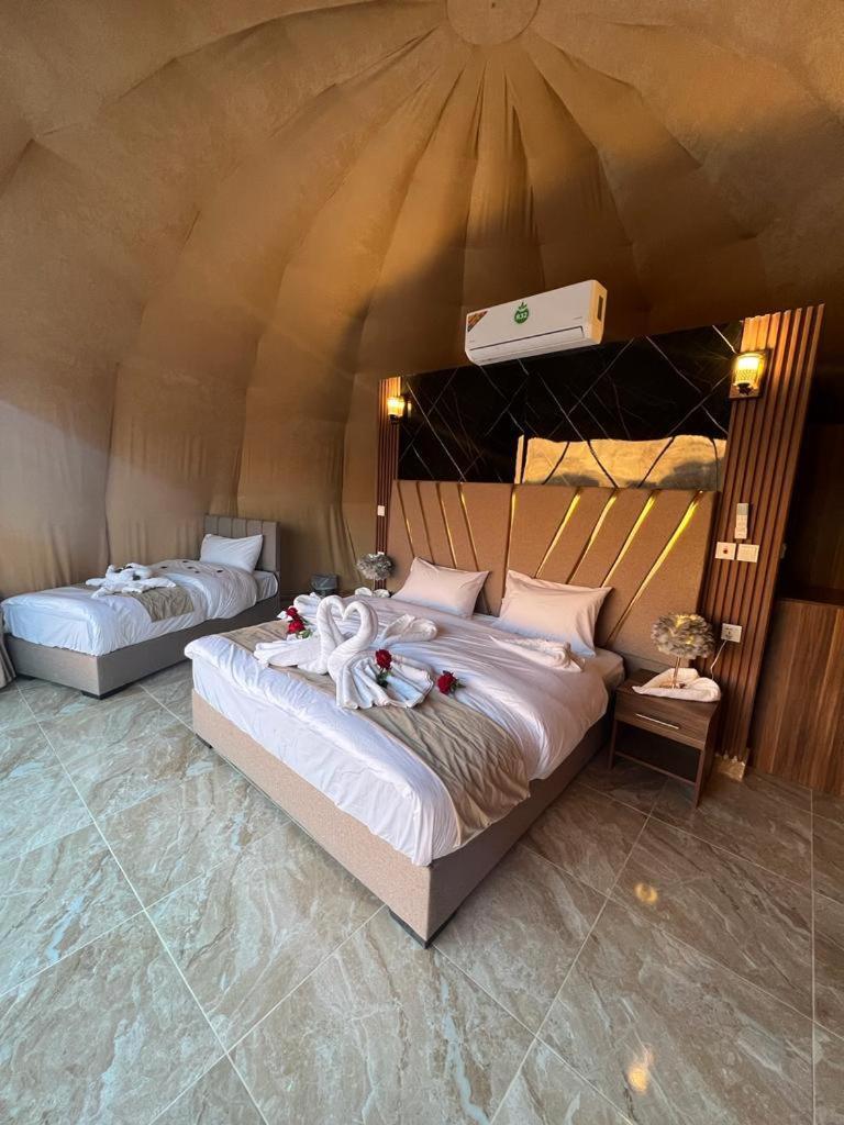 Отель Maraheb Luxury Camp Вади-Рам Номер фото